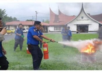 Bupati Intruksikan Petugas Damkar Harus Cepat Tanggap Bahaya Kebakaran