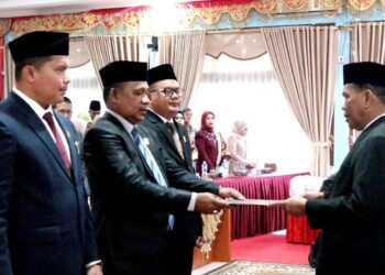 Wabup Rahmang Hadiri Paripurna Pelantikan Pimpinan DPRD Padang Pariaman Periode 2024-2029,