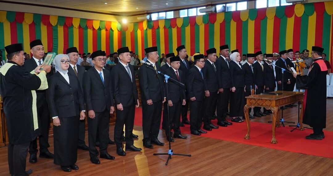 25 Anggota DPRD Lingga Terpilih Priode 2024-2029 Resmi Dilantik.