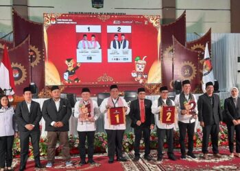 KPU Padang Pariaman Gelar Rapat Pleno Terbuka Pengundian dan Penetapan Nomor Urut Paslon