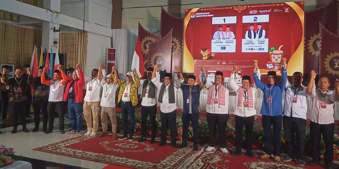 KPU Padang Pariaman Gelar Deklarasi Kampanye Damai Pilkada 2024 Bermatabat