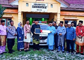 Bupati Natuna Harapkan Mobil Jenazah Yang Diserahkan Dapat Bermanfaat Bagi Masyarakat Timur Laut