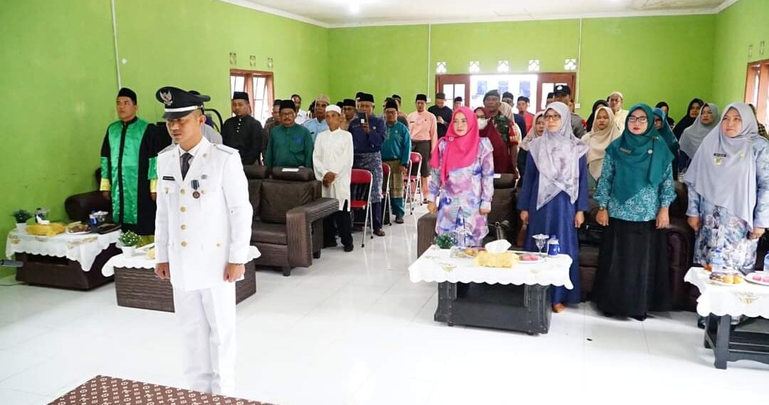 Kukuhkan Pj. Kades Panggak Darat, Bupati Nizar Ajak Masyarakat Bersinergi, Jaga Kondusivitas