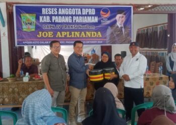 Serap Aspirasi Masyarakat, Anggota DPRD Joe Aplinanda Laksanakan Reses Pertama di  Dapil Pemilihannya