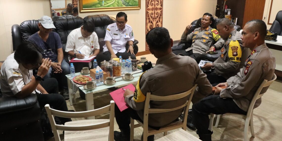 Polres Bengkayang Gelar Rapat Koordinasi Implementasi Asta Cita Presiden RI, Dorong Ketahanan Pangan