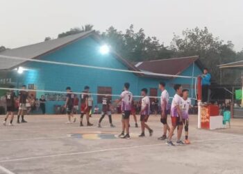 Turnamen Bola Volly Dalam Rangka Peringat Hari Jadi Bung Kupuak Jagoi Babang ke 184