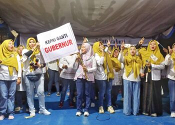 Menggebu Kesadaran Pendukung Suarakan Rudi-Rafiq Kian Menyala “Kepri Ganti Gubernur”