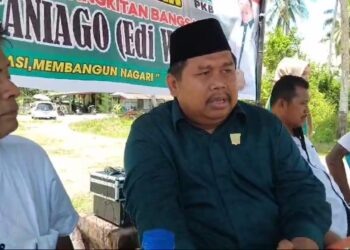 Anggota DPRD Rudi Hartono Caniago, Serap Aspirasi Warga Nagari Kuranji Hilir Masa Reses