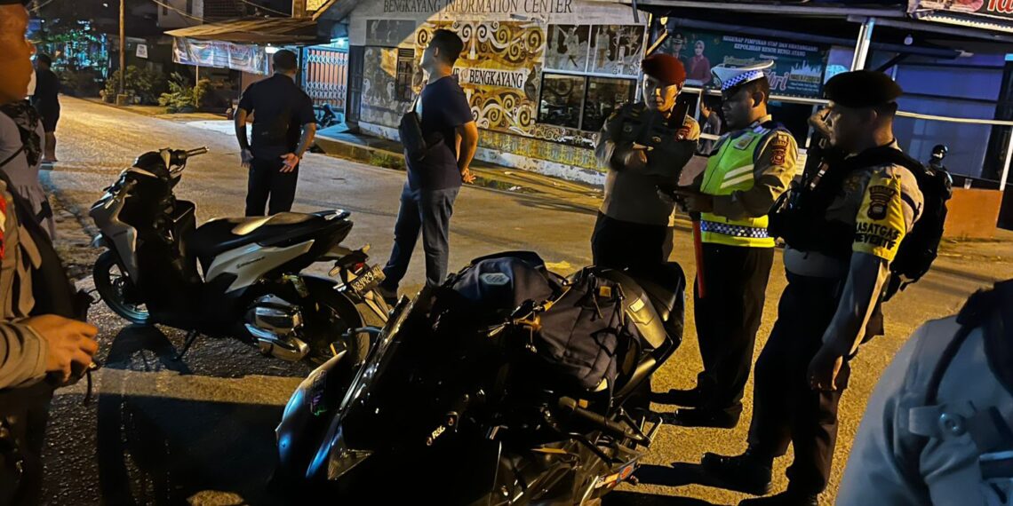 Polres Bengkayang Gelar Patroli Skala Besar Guna Cipta Kondisi Pilkada Serentak 2024