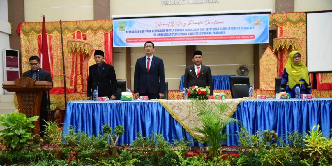 Plt. Bupati Padang Pariaman Tekankan ASN Harus Netrali Pada Pilkada Serentak 2024