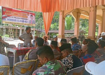 Serap Aspirasi Masyarakat, Anggota DPRD H.Asman Lambau Dapil IV Fraksi Gerindra Gelar Reses Di Nagari Sikucua Barat