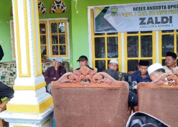 Reses Anggota DPRD Zaldi Tampung Aspirasi Warga Nagari Guguak