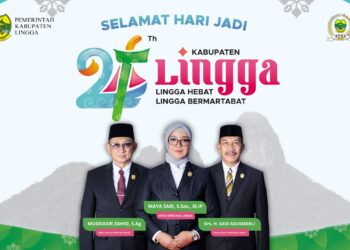Ucapan Selamat Hari Jadi Kabupaten Lingga ke 21. Tahun 2024