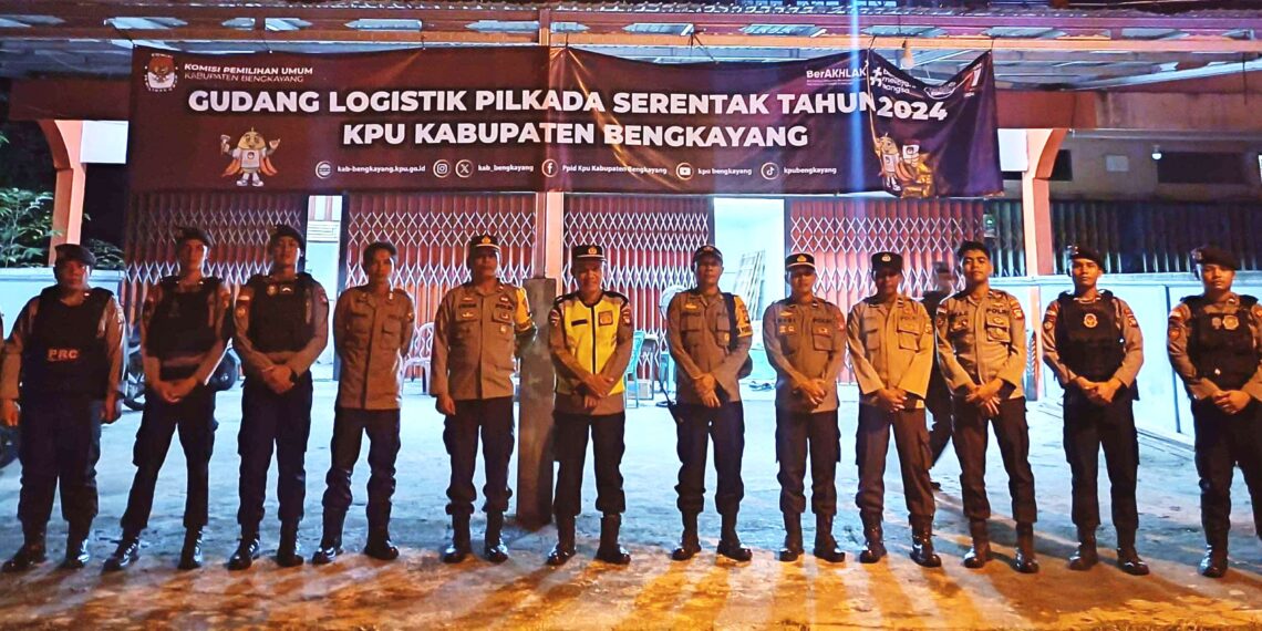 Polres Bengkayang Gelar Patroli Skala Besar Serta Razia Gabungan Cipta Kondisi Aman Pilkada 2024
