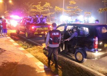 Polres Bengkayang Gelar Patroli Skala Besar Upaya Ciptakan Situasi Kondusif Jelang Pilkada 2024