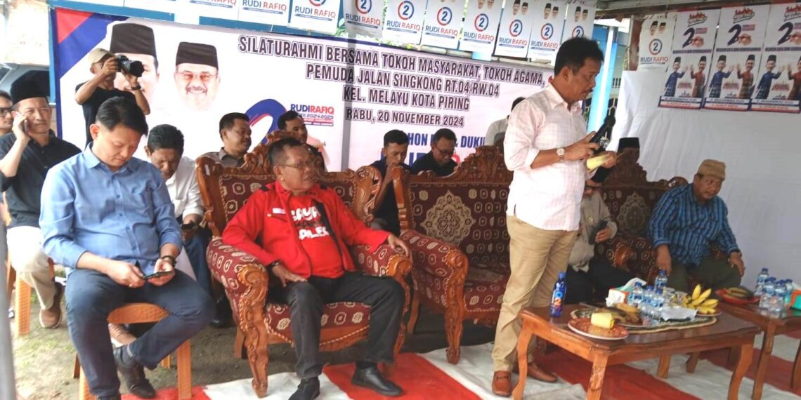 Paslon Gubernur Kepri No Urut 2 Rudi Rafiq Terus Bersilaturahmi Dengan Warga Jelang Pencoblosan