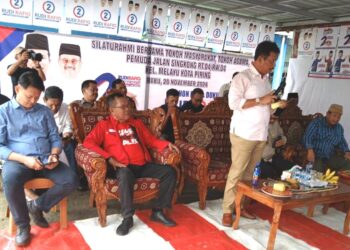 Paslon Gubernur Kepri No Urut 2 Rudi Rafiq Terus Bersilaturahmi Dengan Warga Jelang Pencoblosan
