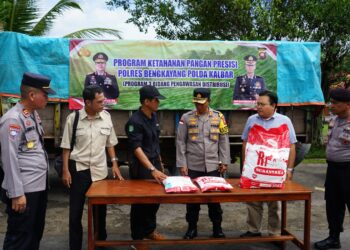Dukung Program Ketahanan Pangan, Polres Bengkayang Perketat Pengawasan Distribusi 15 Ton Benih Jagung