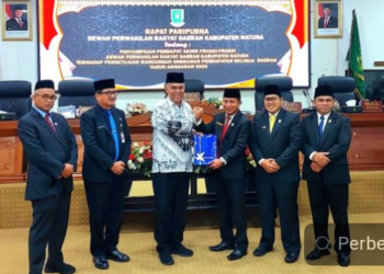 Seluruh Fraksi DPRD Sarankan  Bupati Natuna Gunakan Anggaran  Berpihak Kepada Masyarakat