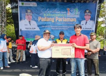 Peringati HUT Padang Pariaman ke 192, Dihibur Berbagai Kegiatan, Gerak Jalan Jantung Sehat Bertabur Hadiah,