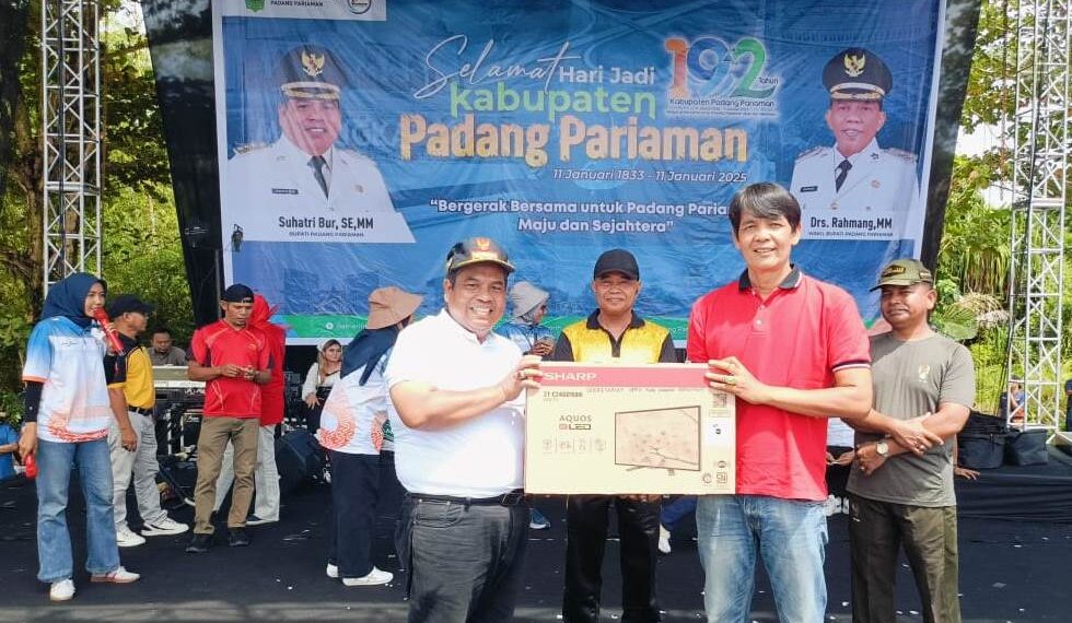 Peringati HUT Padang Pariaman ke 192, Dihibur Berbagai Kegiatan, Gerak Jalan Jantung Sehat Bertabur Hadiah,