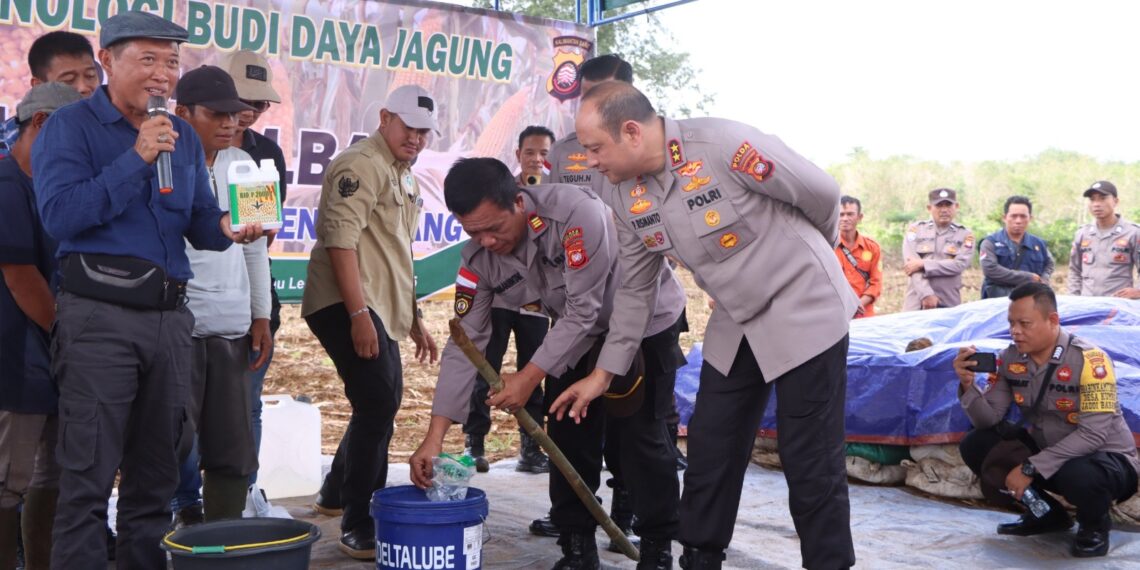 Kapolda Kalbar Hadiri Penerapan Bioteknologi Budidaya Jagung, Inovasi Dukung Ketahanan Pangan