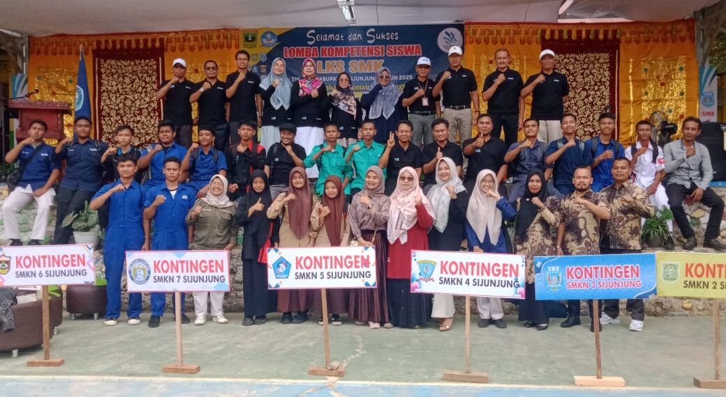 LKS SMK Kabupaten Sijunjung Tahun 2025 Resmi Dibuka Kacabdin Wilayah V Sumbar