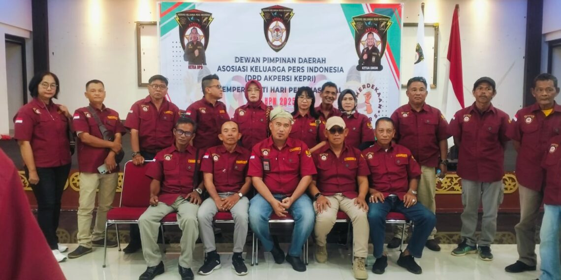 Pelantikan Dewan Pimpinan Cabang DPC AKPERSI Kabupaten Lingga Berlangsung Khidmat