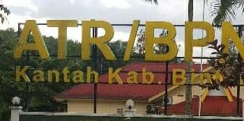 Kebijakan BPN Bintan Dalam Pemecahan Surat Sertifikat Tanah Susahkan Waga