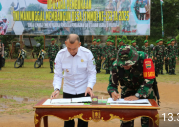 Hadiri TMMD ke-123, Ini Kata Wabup Natuna 