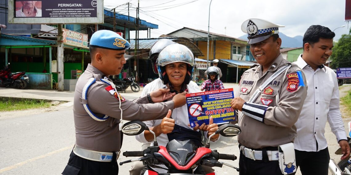 Hari Pertama Operasi Keselamatan Kapuas 2025 di Bengkayang, Polisi Jaring 40 Pelanggar