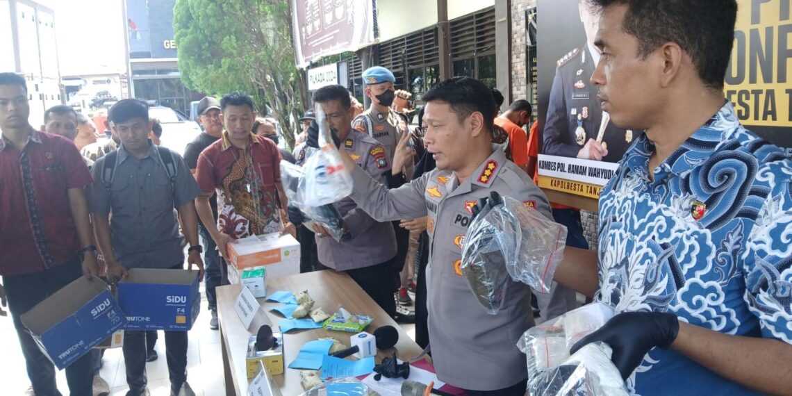Lebih Kurang Satu Bulan Polresta Tanjungpinang Ungkap 11 Kasus Narkoba