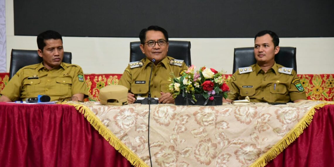 Pimpin Rakor Perdana, JKA-Rahmat Beri Penegasan Terhadap ASN Di Pemkab Padang Pariaman