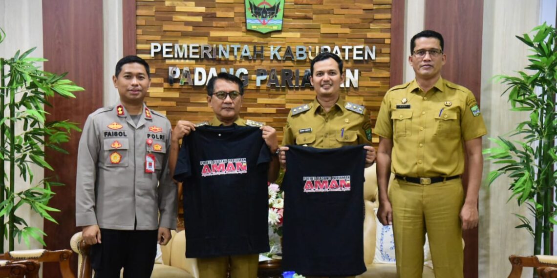 Bupati Terima Kunjungan Kapolres Padang Pariaman, Penuh Harap Keamanan dan Ketertiban Terkendali