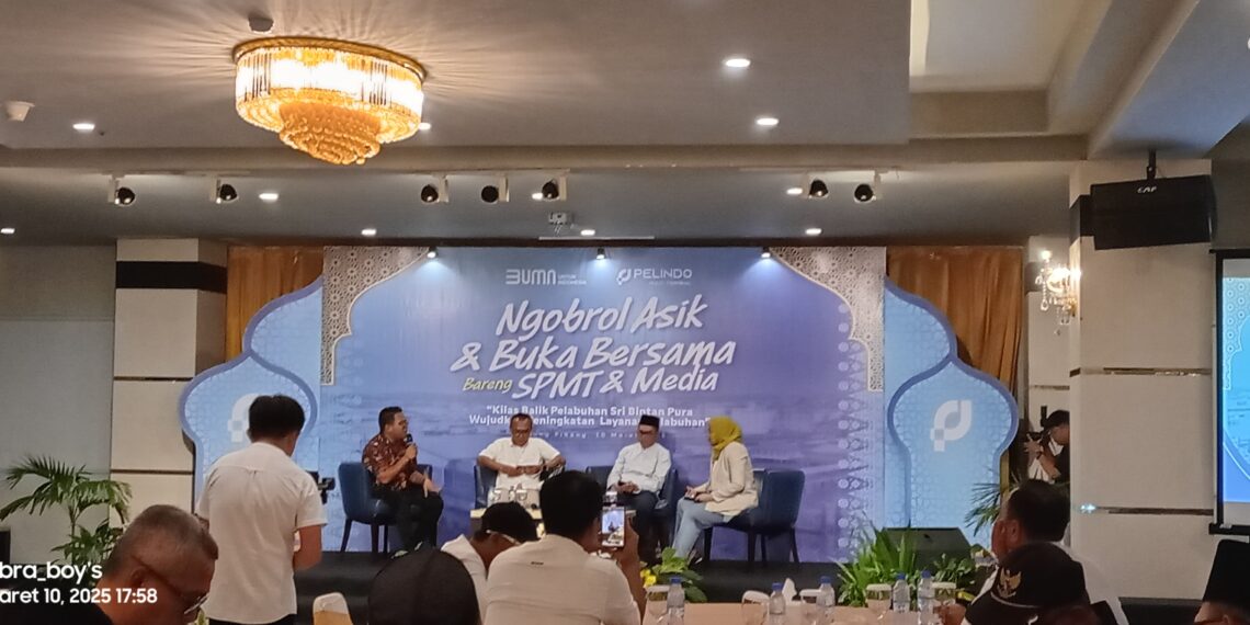 Pelindo Gelar Buka Bareng Dengan Awak Media Se Kota Tanjungpinang