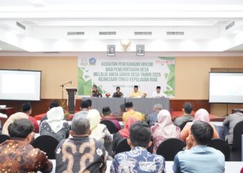 Wakajati Kepri Menjadi Narasumber pada FGD Jaga Desa se-Kab. Bintan
