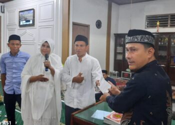 Tim Safari Ramadan DPW Partai Nasdem Sumatera Barat Kunjungi Masjid Istiqomah Padang Sago