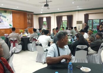 Polresta Dibawah Komando Kombes PoL Hamam Wahyudi Gelar Buka Puasa Bersama Awak Media Se Tanjungpinang