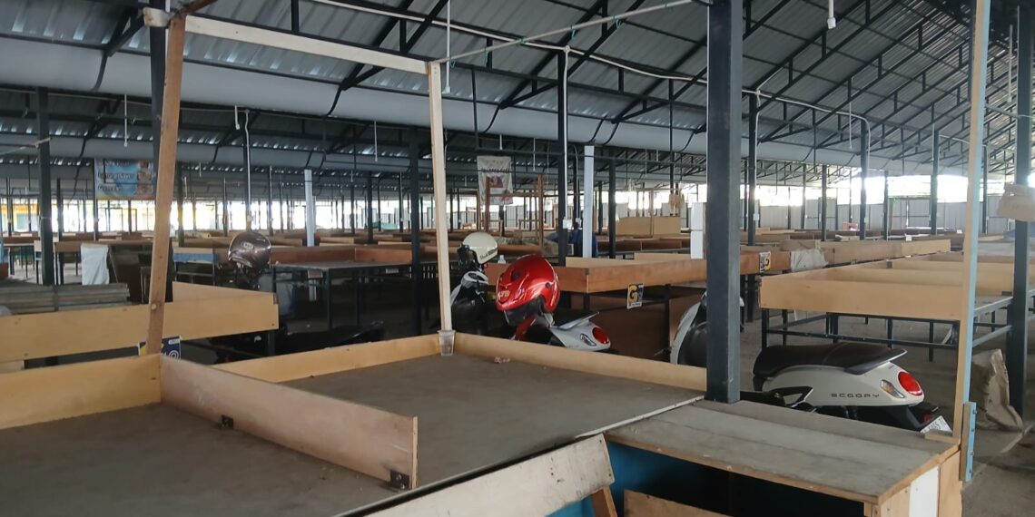 Pasar Puan Ramah Menelan Anggaran APBD 3,M Lebih Kini Tak Berpenghuni