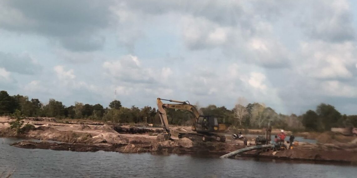 Tambang Pasir Ellegal, Menjamur Subur Di Bintan