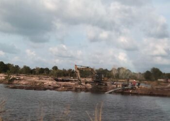 Tambang Pasir Ellegal, Menjamur Subur Di Bintan