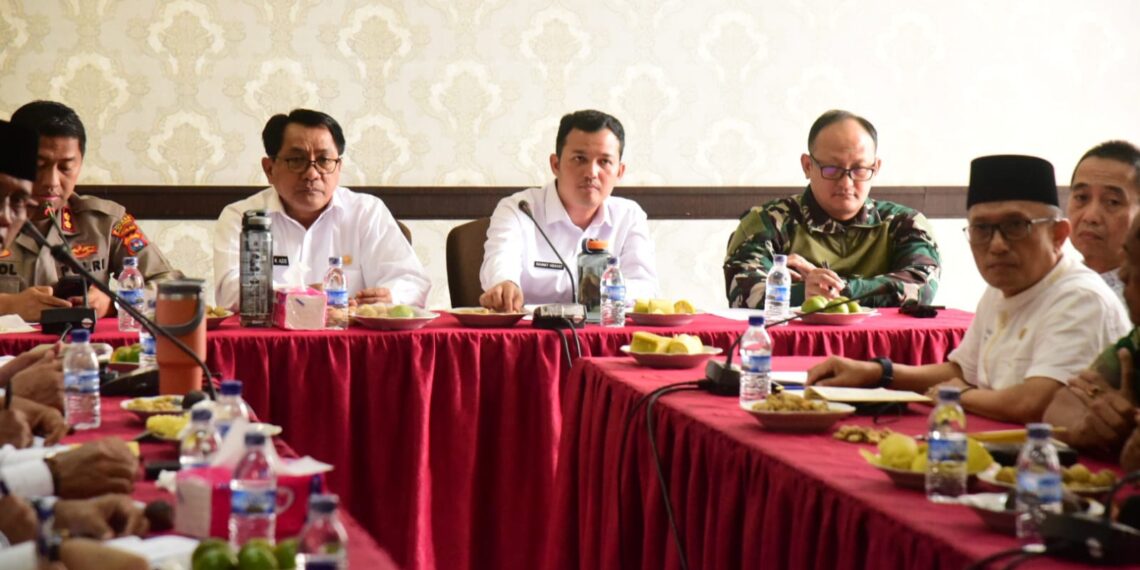 Bupati JKA Gelar Koordinasi Upaya Persiapan Goro Akbar Batang Ulakan