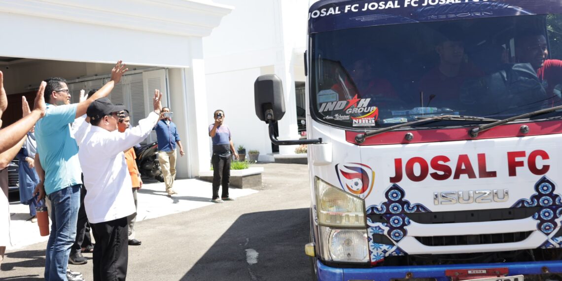 Bupati Padang Pariaman JKA Lepas Tim Josal FC Menuju Liga IV Nasional