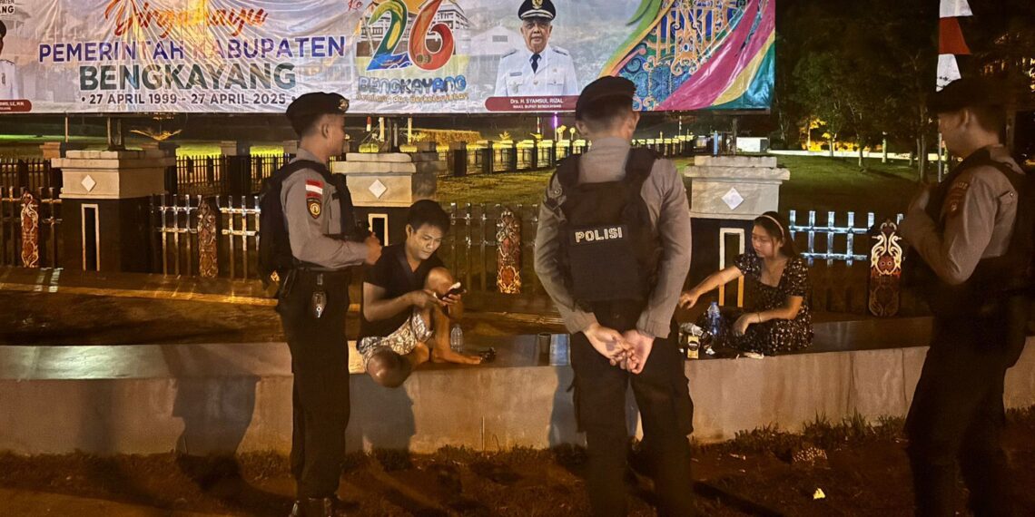 Polres Bengkayang Gelar Patroli Rutin Malam, Upaya Memberantas Premanisme