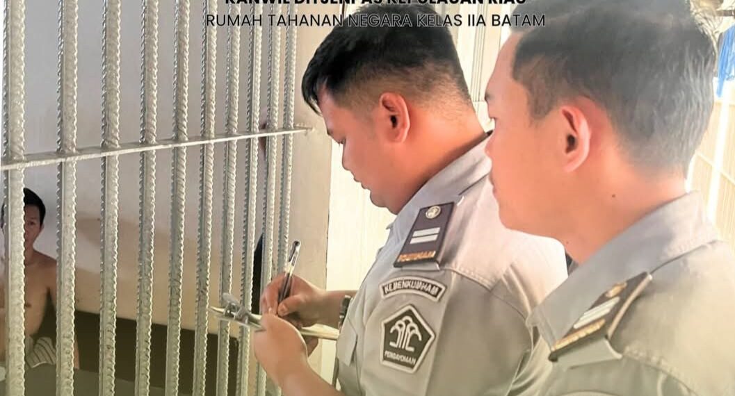 Galakan Program 3S, Rutan Batam Bangun Kedekatan dengan Warga Binaan