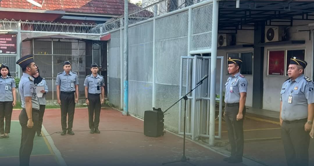 Karutan Batam Pimpin Apel Pagi, Tekankan Integritas dan Profesionalisme