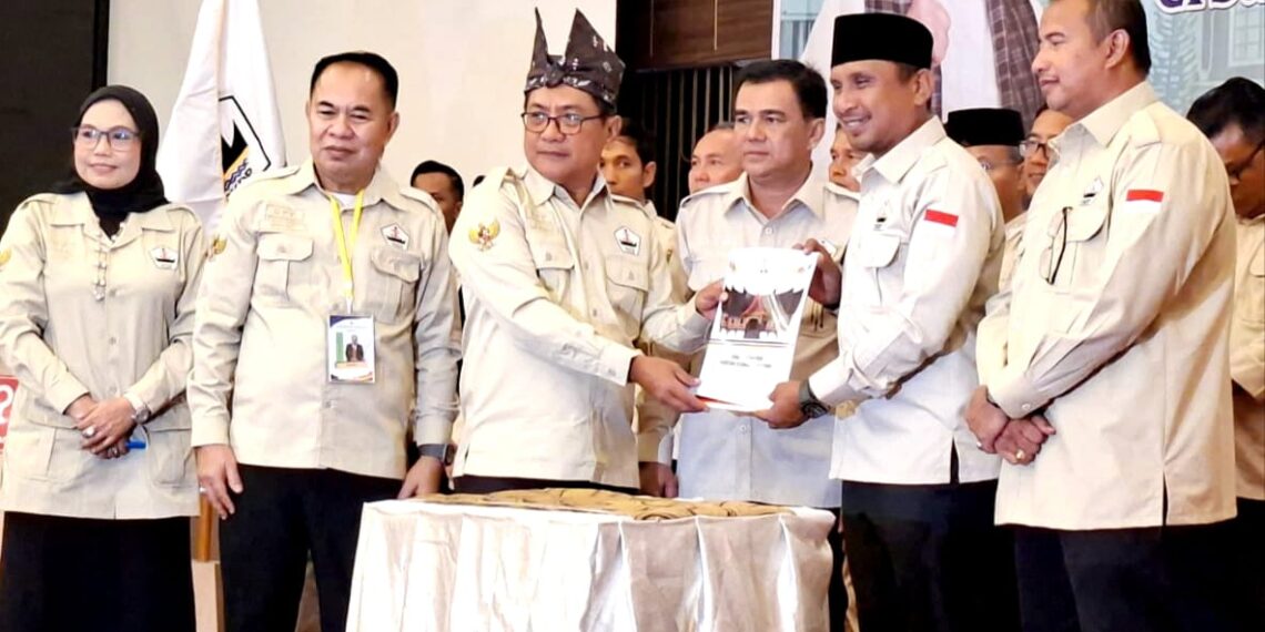 Hadiri Pelantikan Pengurus DPW PKDP Sumbar, Bupati JKA Ajak Saling Rangkul