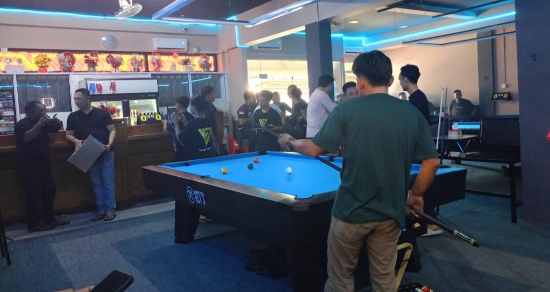 Upaya Melahirkan Atlit THE POOL Dabo Singkep Gelar Turnamen Bola Biliar