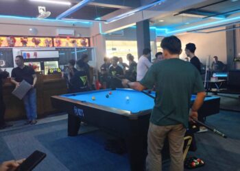 Upaya Melahirkan Atlit THE POOL Dabo Singkep Gelar Turnamen Bola Biliar