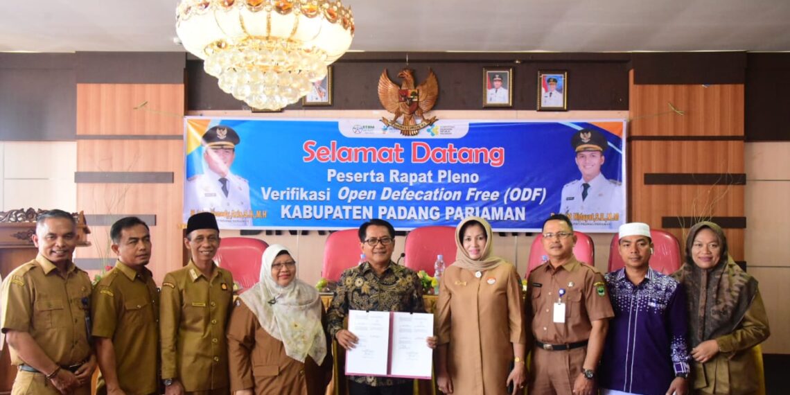 Buapti Padang Pariaman Deklarasikan Capai Status ODF